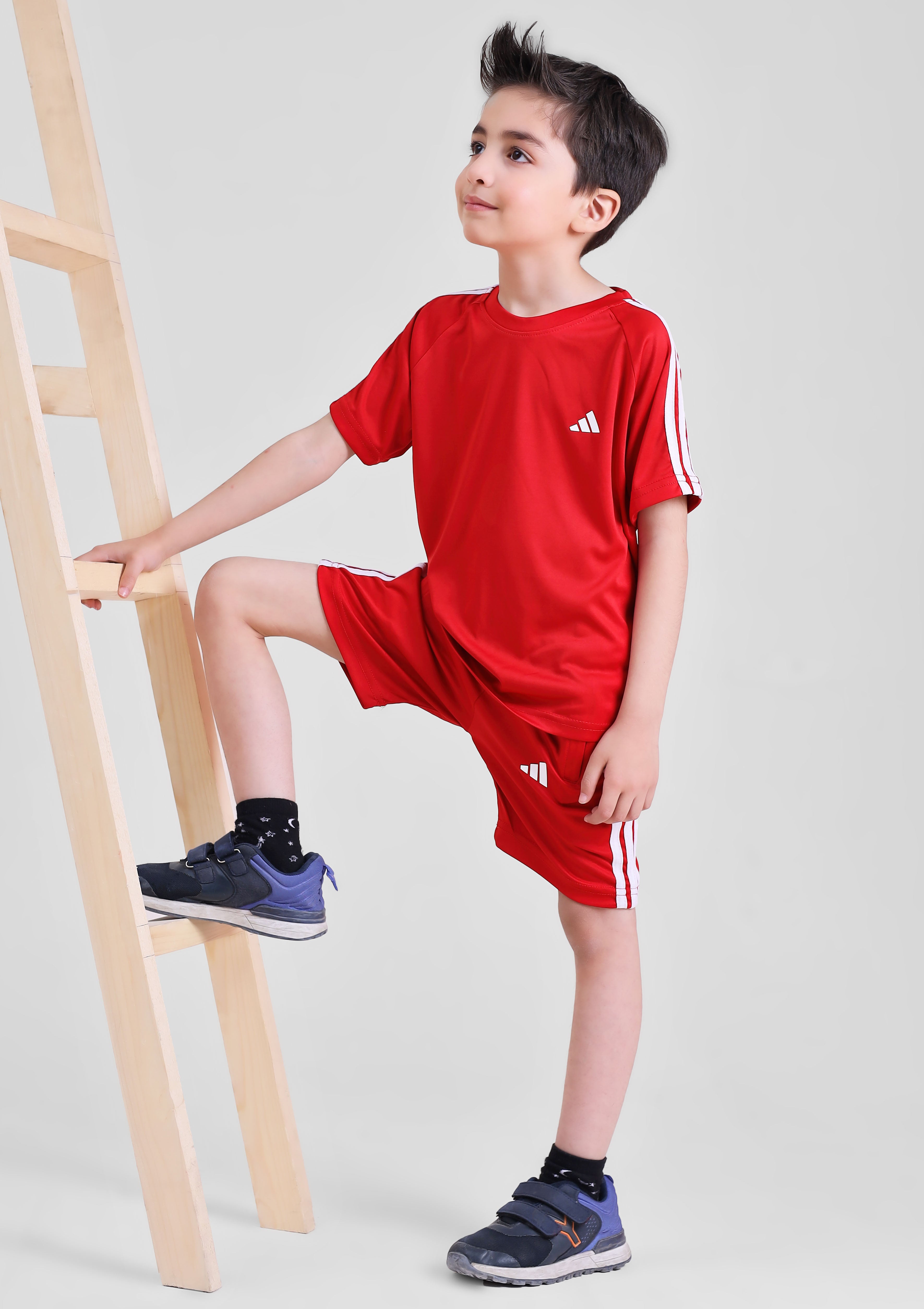 Adi Dri-Fit Tracksuit Red