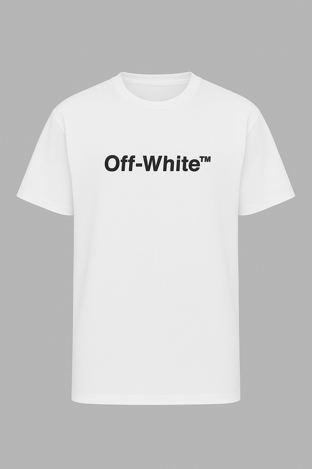 off-x Imported Drop-Shoulder T-Shirt White F
