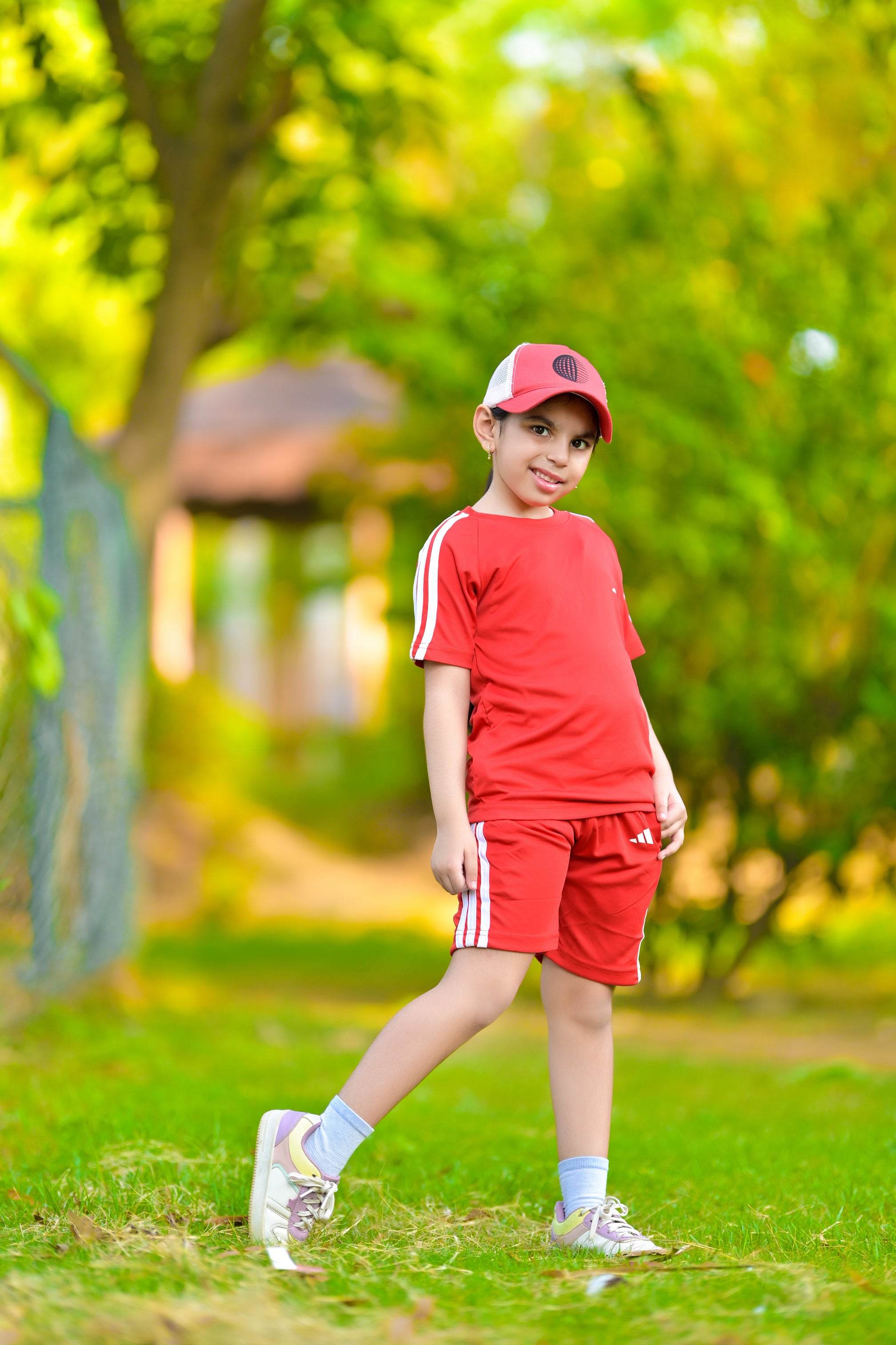 Adi Dri-Fit Tracksuit Red