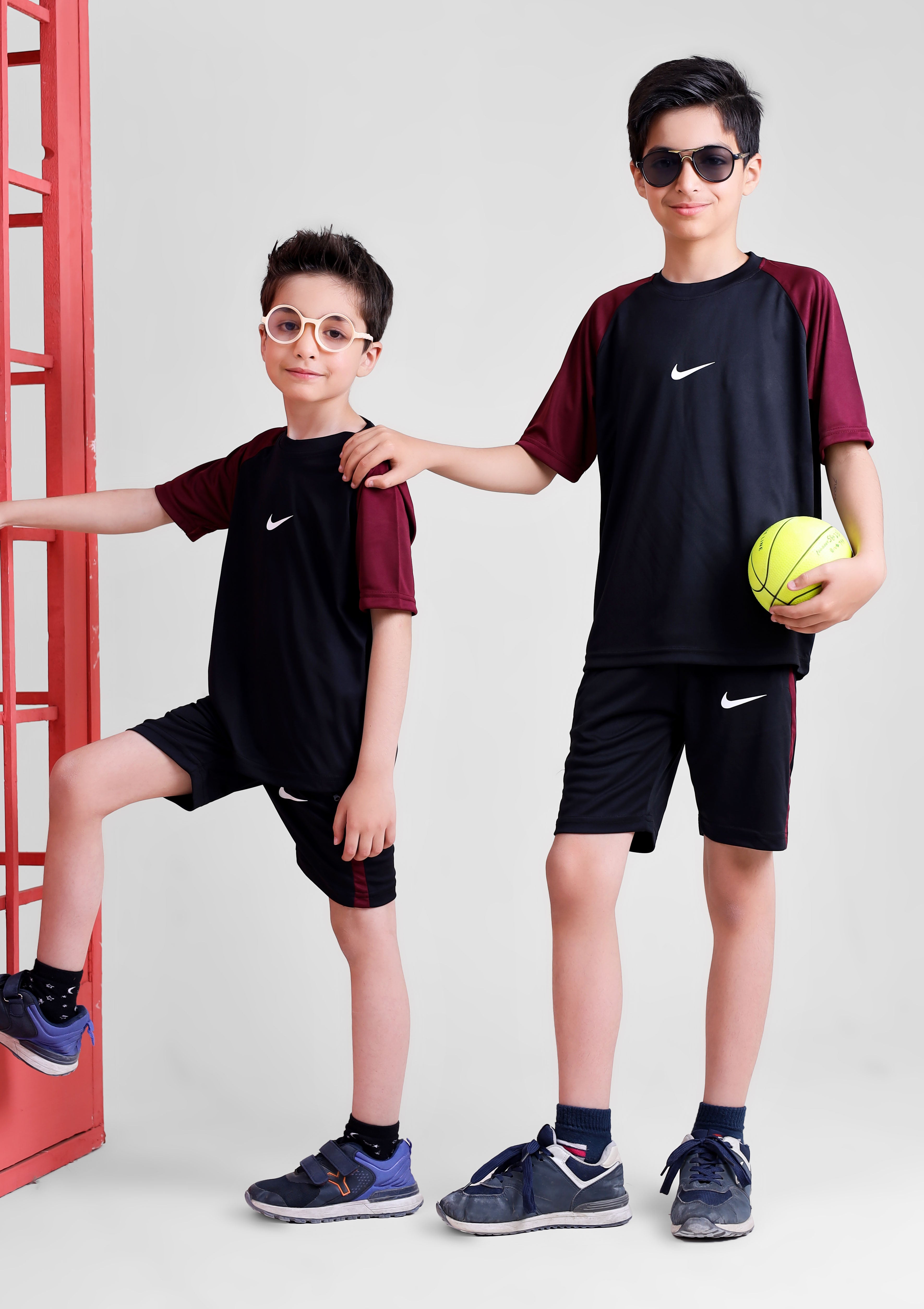 Nik Dri-Fit Tracksuit Mehroon