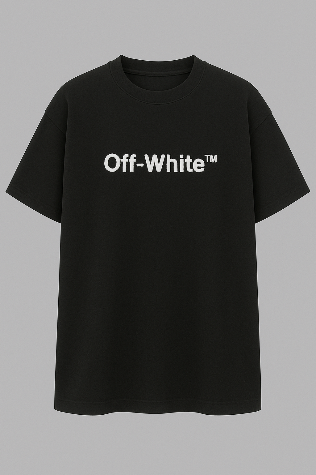 off-x Imported Drop-Shoulder T-Shirt Black
