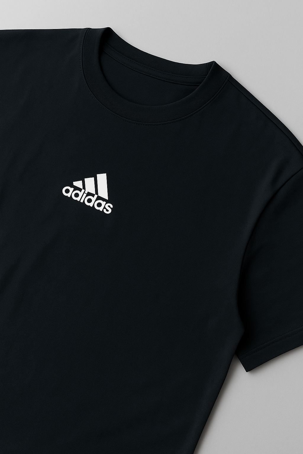 Adi imported Drop-Shoulder T-Shirt Black