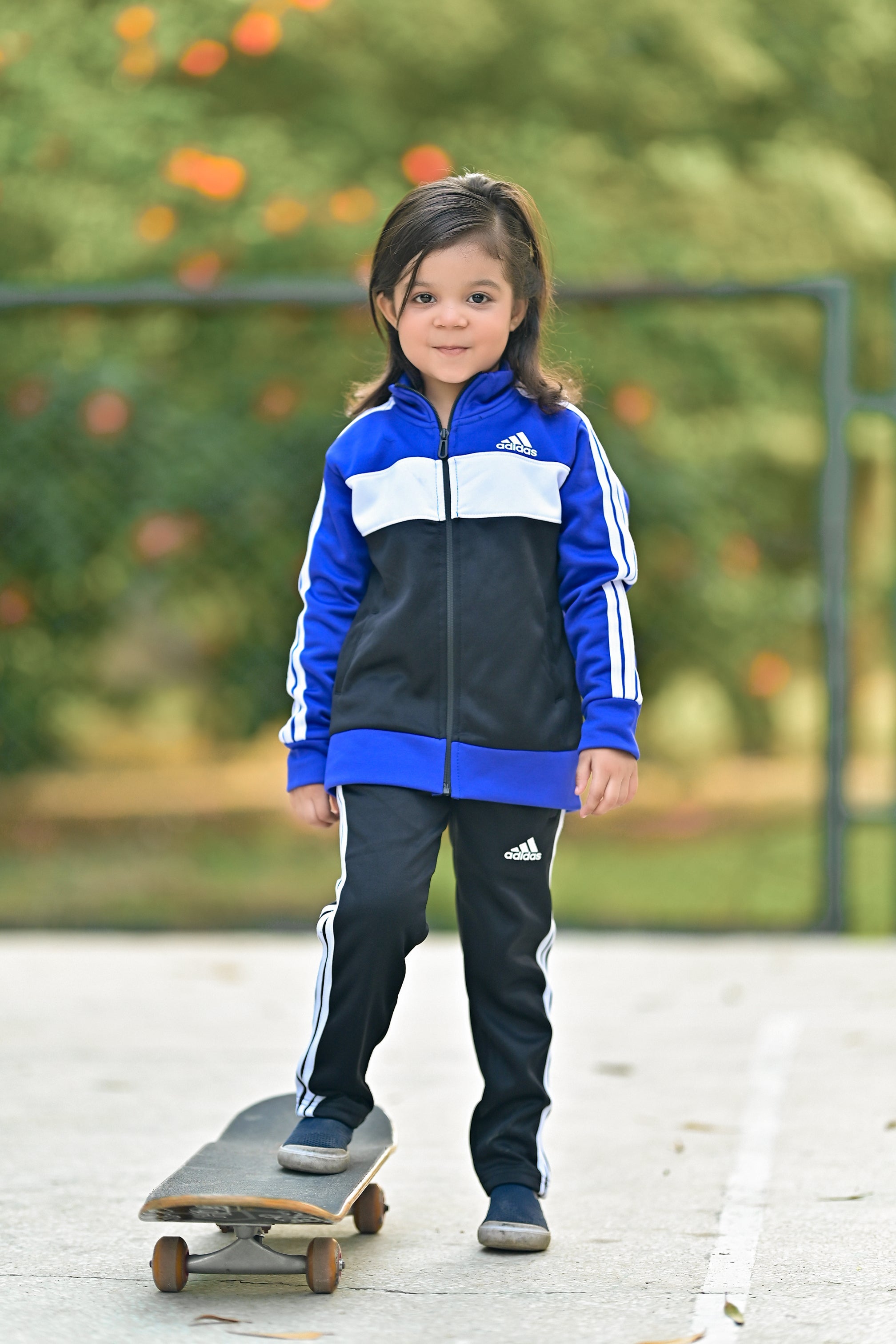 Adi Premium Tracksuit Royal Blue