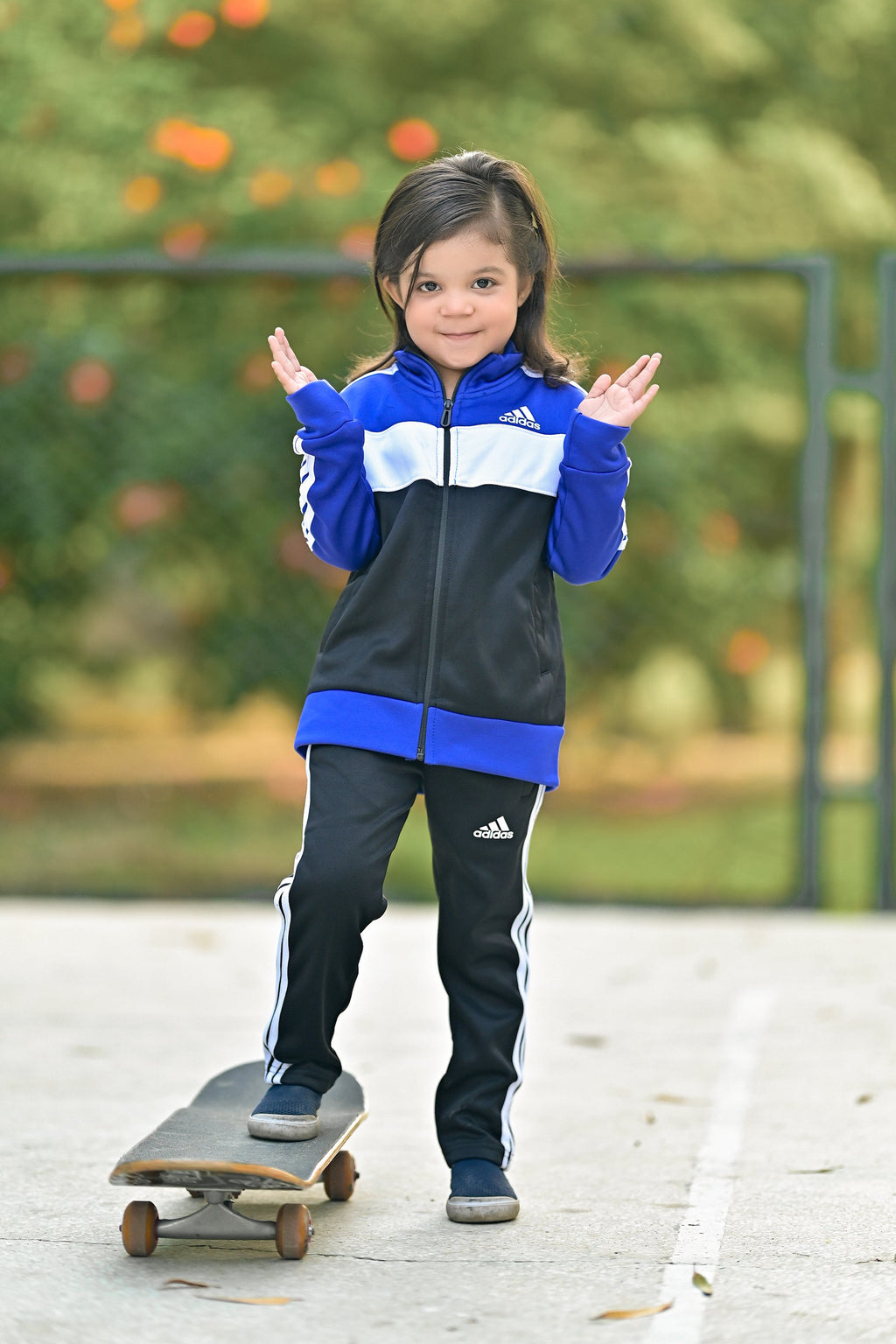 Adi Premium Tracksuit Royal Blue