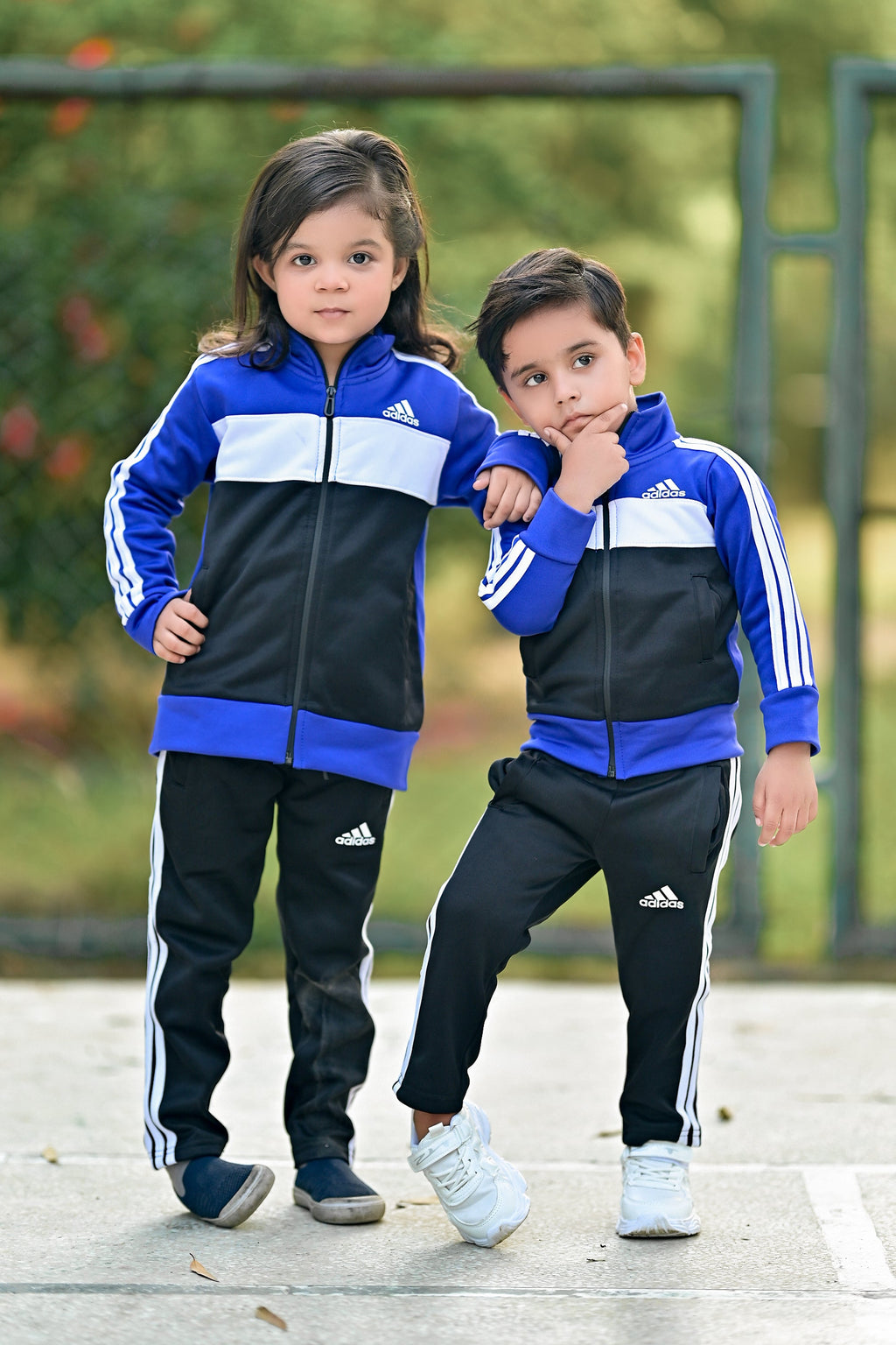 Adi Premium Tracksuit Royal Blue