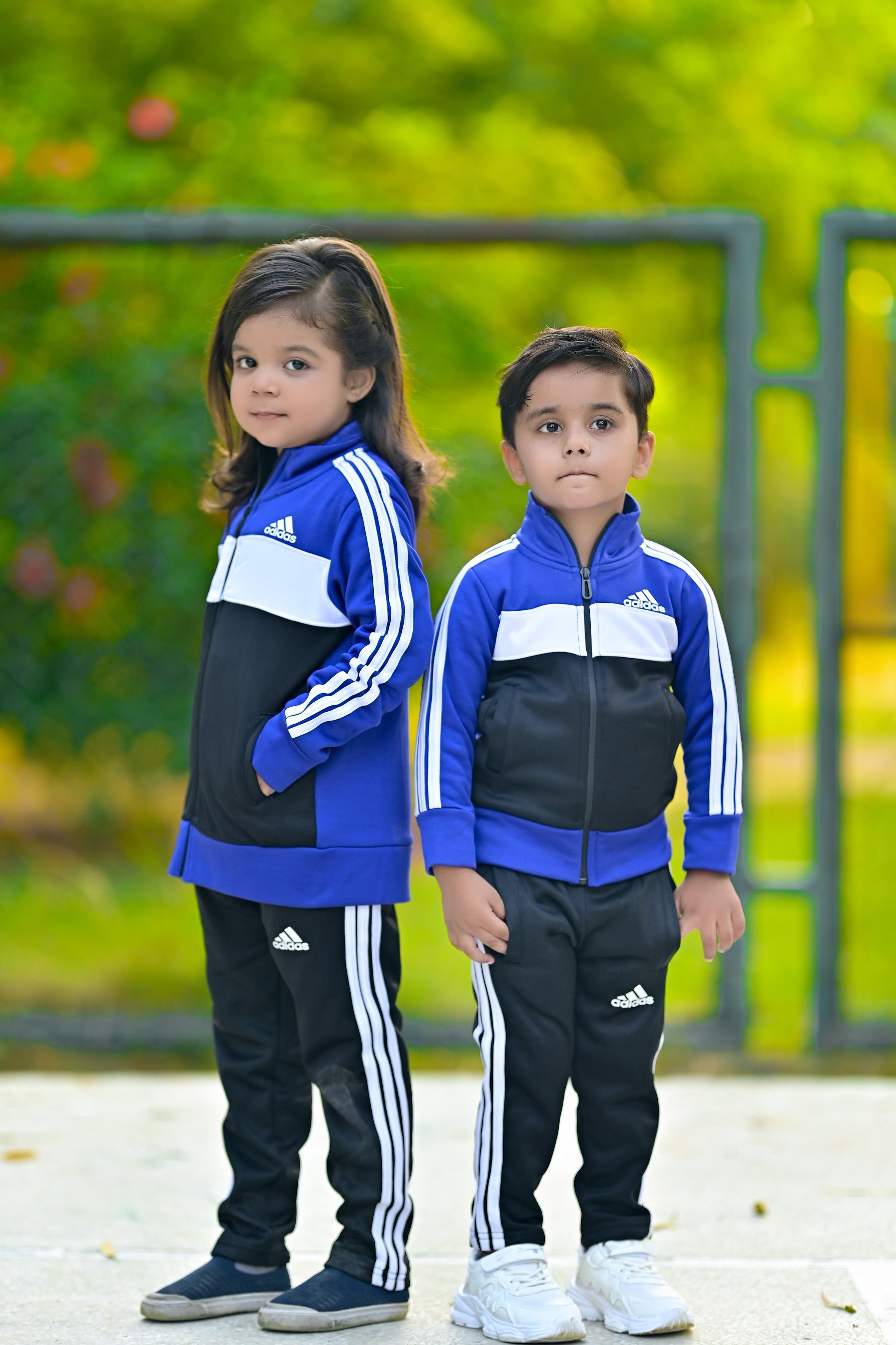 Adi Premium Tracksuit Royal Blue