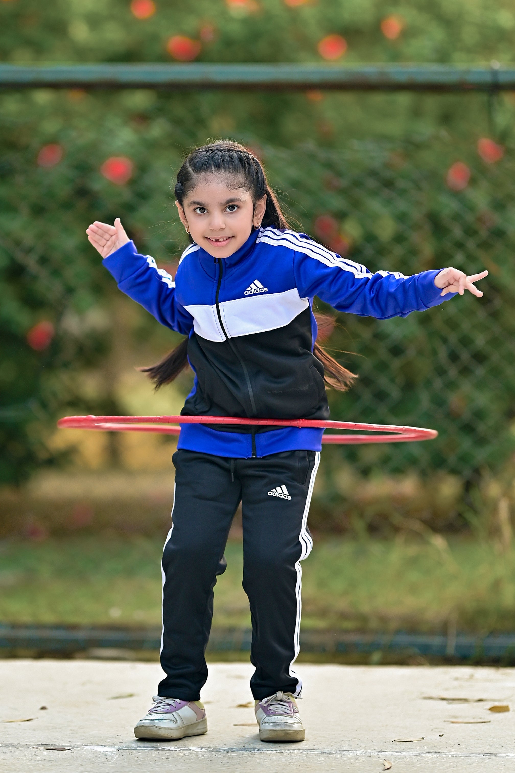 Adi Premium Tracksuit Royal Blue