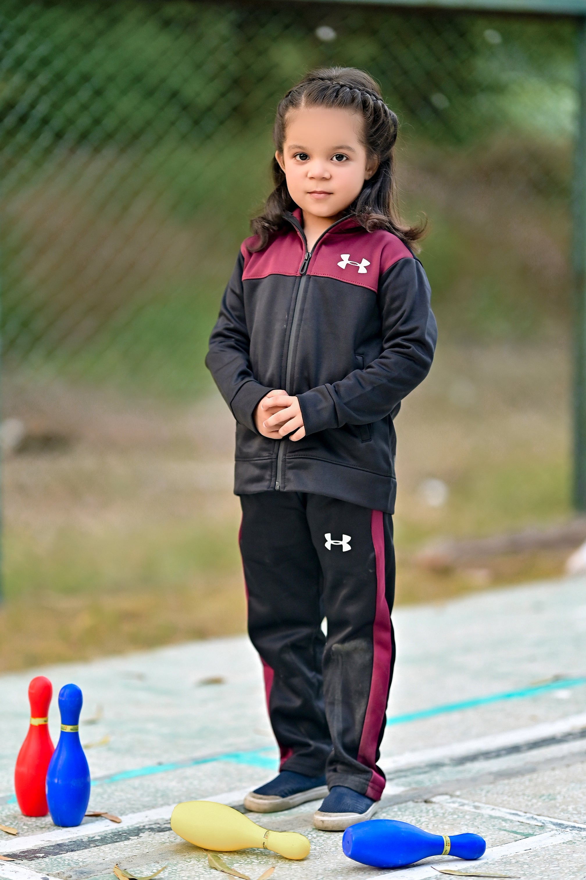 UA Premium Tracksuit Mehroon