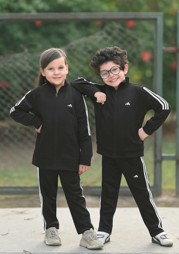 Adi Premium Tracksuit Black